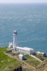 The South Stack Lighthouse on the Isle of Anglesey.