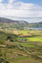 A beautiful valley in Snowdonia National Park.