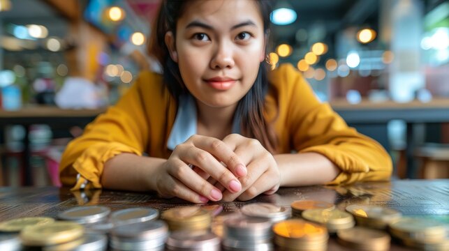 Analyzing profit growth trends  a businesswoman s financial plan for 2025 2026 revenue strategies