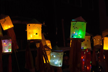 Martinszug und Martinsfeuer