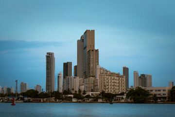 Obraz premium Colombia skyline