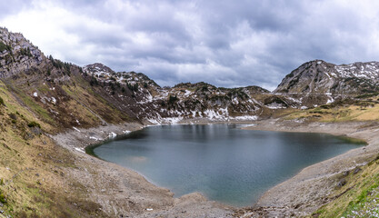 mountain lake in the Austrian Alps