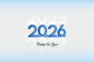 A clean and modern abstract background featuring bold blue 