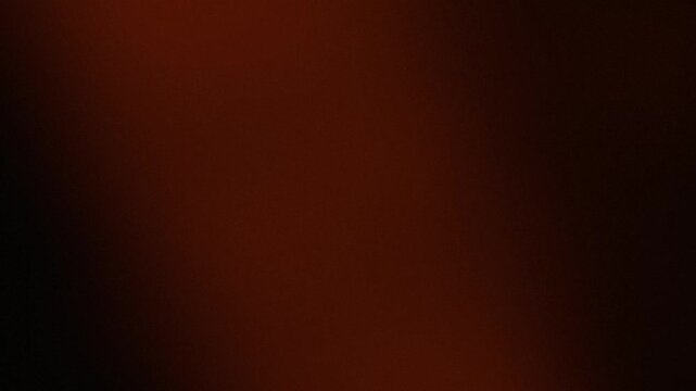 Abstract coral orange light ray moving on dark background with smooth gradient transitions