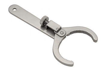 Adjustable c-spanner wrench tool for various plumbing tasks