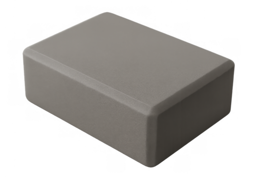 Gray plastic electronics enclosure with rounded corners