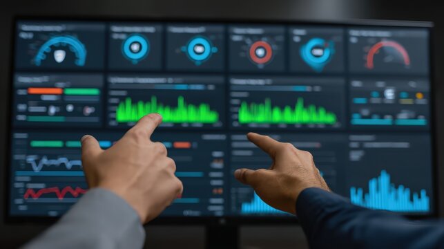 Dynamic analysis of real-time data streams showcasing advanced metrics in a corporate environment illustrating focused decision-making and strategic insight captured with clarity