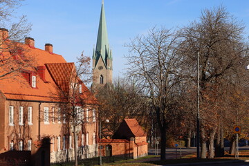 Sweden Houses And Streets The