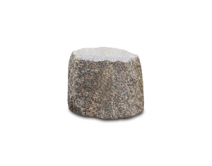 Granite Stone Isolated on Transparent Background © Kateryna