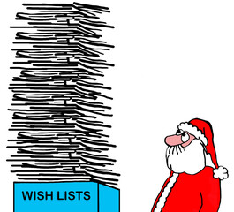 Santa wish lists