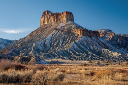 Spectacular Views of Mount Garfield: A Must-See American Landmark near Palisade, Colorado