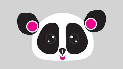 Cute panda bear