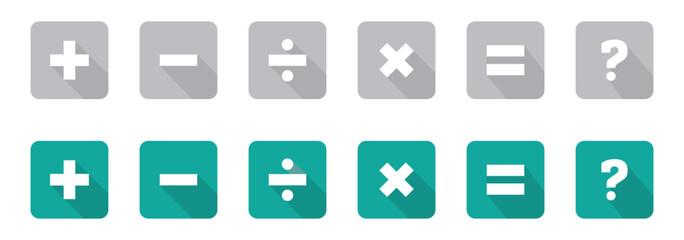 plus and minus icon vector
