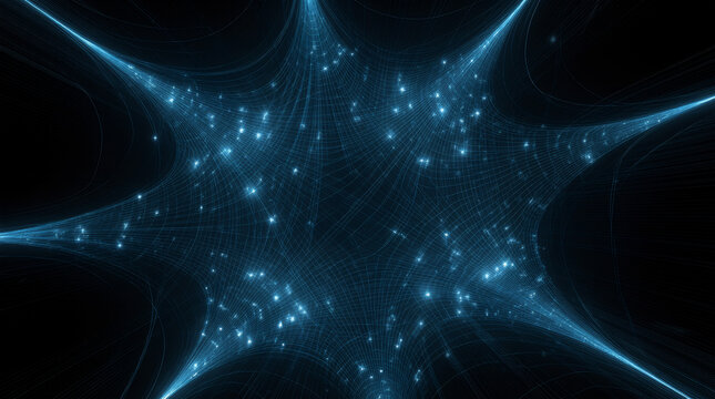 AR Interface Background with Holographic Elements for Gaming Environments, Virtual Showrooms and Digital Twin Applications