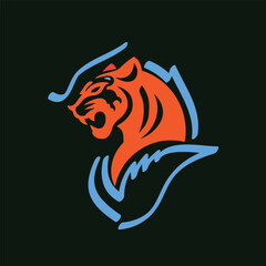 vector illustration of a tribal tattoo