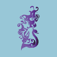 Beautiful bird vector is very good for logo design and branding