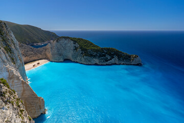Greece, Zakynthos, Navagio Beach - 5 April 2024 - Navagio Beach: The Most Beautiful Beach in the World