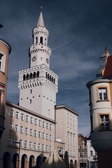 Zabytkowy ratusz miasta opole © Fotosylwester
