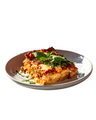 Savor the Moment with Delicious Lasagna Layered with Rich Flavors and Fresh Basil, Perfect for Comfort Food Cravings and Family Dinner Celebrations, a Culinary Masterpiece Ready to Enjoy