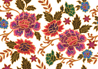 Indonesian batik motif, Batik is a technique of wax-resist dyeing applied to whole cloth, or cloth made using this technique originated from Indonesia