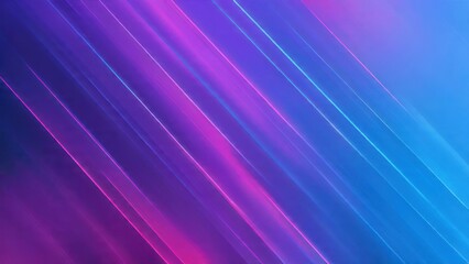 Fototapeta premium Neon gradient background with purple, blue, and pink glowing lines