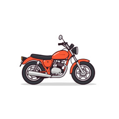 Obraz premium Cute Motorcycle Design Very Cool