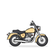 Obraz premium Cute Motorcycle Design Very Cool