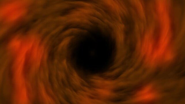 Spiral Red Smoke Vortex Simulation Tunnel for a Mysterious, Spooky or Cinematic intro