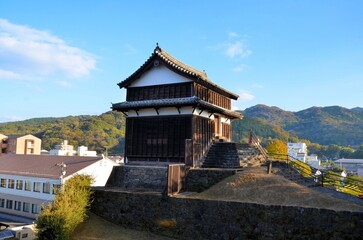 Fototapeta premium 臼杵城 卯寅口脇門櫓