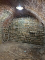 滬尾炮台の内部