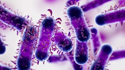 Generative AI. Colorful microscopic bacteria with intricate structures vibrant textures, showcasing biological diversity and complexity in scientific exploration microorganisms and their environments