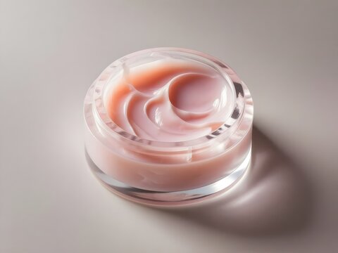 Indulge in luxurious skincare with this elegant pink cream, perfect for hydrating and rejuvenating, promising a radiant glow and youthful appearance