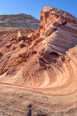 Fire Wave in the Valley of Fire State Park, Nevada