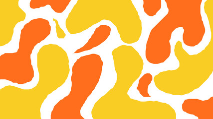 seamless pattern with colored peppers