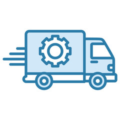 Obraz premium Transportation Management Icon