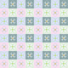 Seamless pattern floral design for wallpaper background and decoration’s 