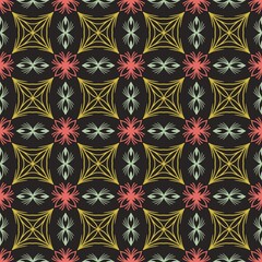 Seamless pattern floral design for wallpaper background and decoration&rsquo;s 