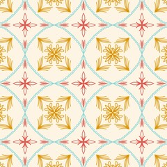 Seamless pattern floral design for wallpaper background and decoration’s 