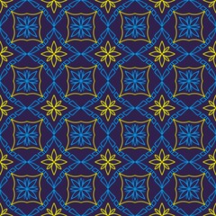 Seamless pattern floral design for wallpaper background and decoration&rsquo;s 