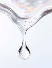 上から垂れるイメージの雫素材