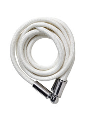 Jump Rope Coiled Neatly Workout Essential Stock Photo Style on Transparent Background