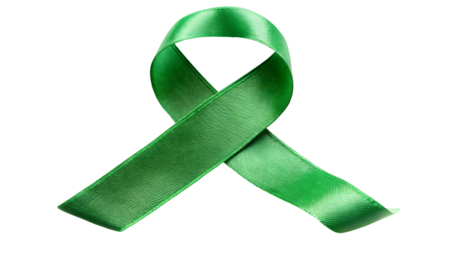 green awareness ribbon - Powered by Adobe
