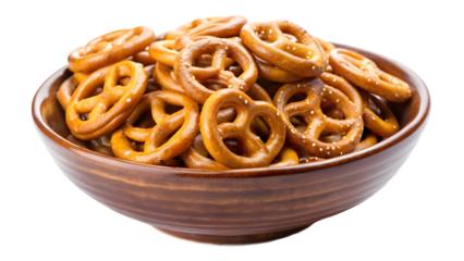 bowl of pretzels
