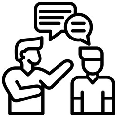Communication  Icon Element For Design