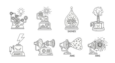 Vibrant close-up of a smiling golden retriever puppy resting on a sunlit grassy field