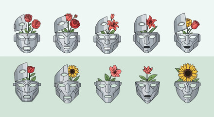 Vibrant close-up of a smiling golden retriever puppy resting on a sunlit grassy field