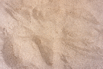 sand texture background. shot with high angle view