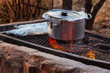 Outdoors Cooking Pot The Bray