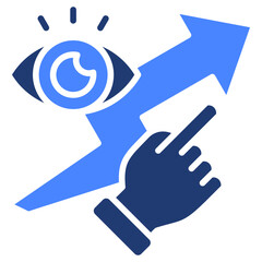 Vision  Icon Element For Design