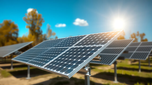 Solar panels harness renewable energy, promoting sustainability and a greener future while showcasing innovation in energy technology.